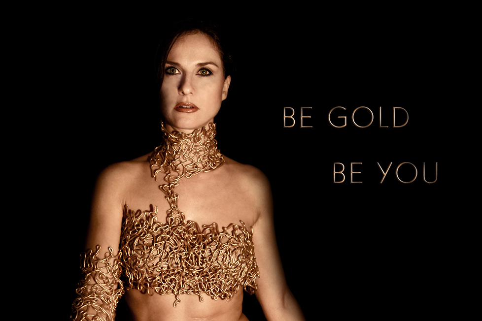 BE GOLD BE YOU (Advertising campaign. Photography, post production, art direction)